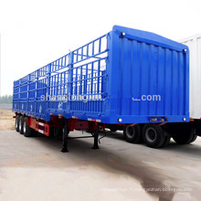 Pieu de transport de cargaison de barrière de col de cygne de fabrication de la Chine semi remorque